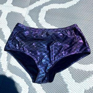 Torrid mermaid high wasted bathing suit bottom